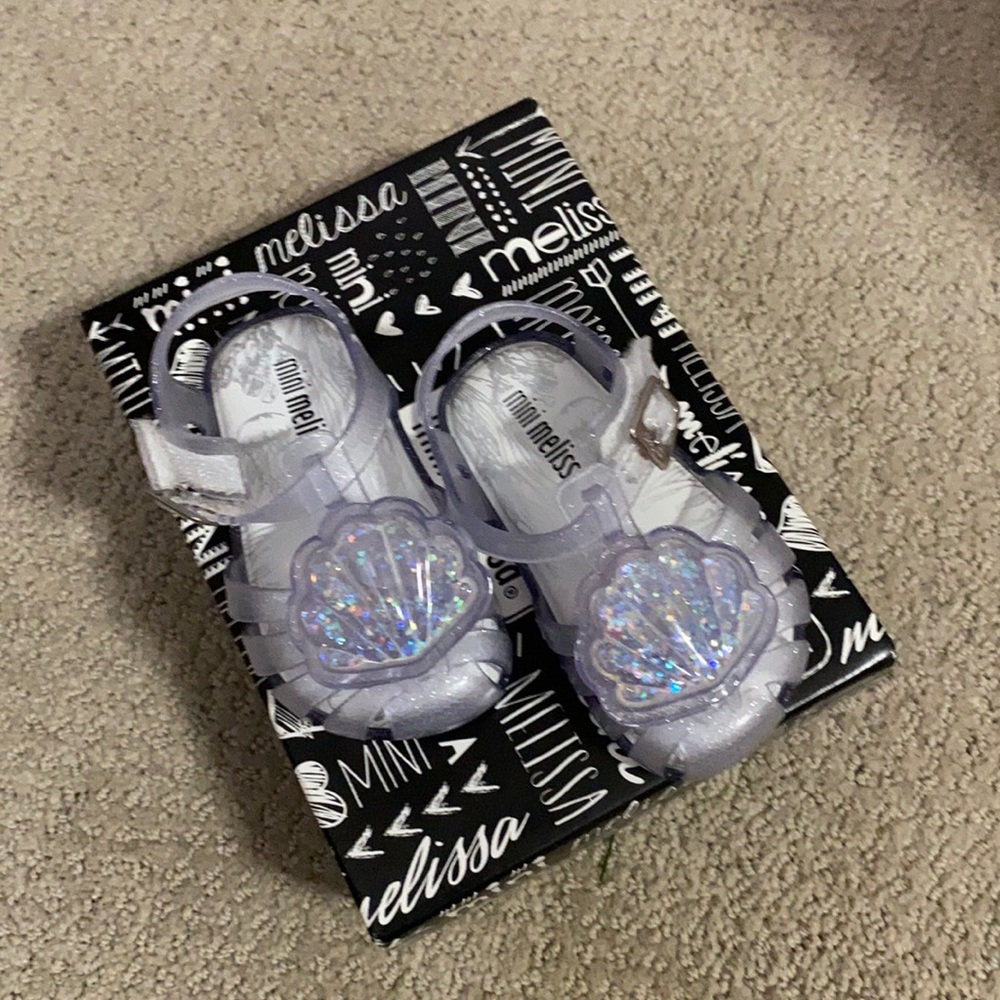 Mini Melissa Shell Sandals